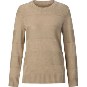 Dames Pullover met lange mouwen in beige