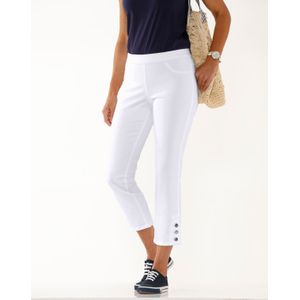 Dames 7/8-jeans in wit