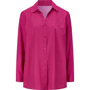 Dames Longline blouse in pink