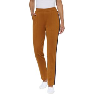 Dames Jerseybroek in cognac