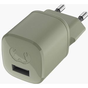 Fresh 'n Rebel - USB Mini Charger 12W - Dried Green - Artikelnummer: 8720249803928