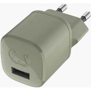 Fresh 'n Rebel - USB Mini Charger 12W - Dried Green - Artikelnummer: 8720249803928