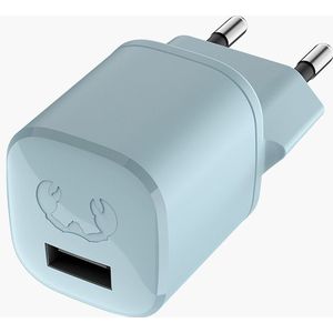 Fresh 'n Rebel USB Mini Charger 12W Dusky Blue - Muuroplader