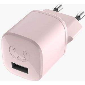Fresh 'n Rebel - USB Mini Charger 12W - Smokey Pink - Artikelnummer: 8720249803942