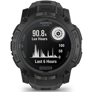 Garmin Instinct 3 Solar Tactical Edition mit Silikonarmband Ref. 010-02935-50 - Outdoor GPS Smartwatch