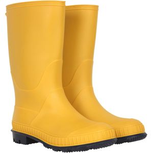 Einfarbige Kinder Gummistiefel - Gelb