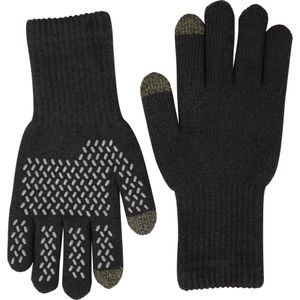 Wasserdichte Herren-Strickhandschuhe - Schwarz