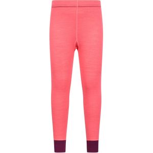 Kinder Merino Baselayer-Hose - Intensiv Pink