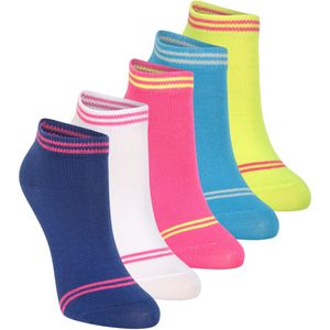 IsoCool Kindersocken - 5er Pack - Intensiv Pink