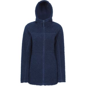 Melrose Longline Damenjacke aus Fleece - Marineblau