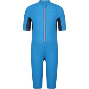 Wave Kurzer Neoprenanzug mit Thermofutter für Kinder - Blau