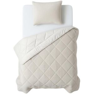 Lazy all-in-one dekbed Teddy fur - beige