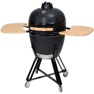 Kamado barbecue - 21 inch - zwart
