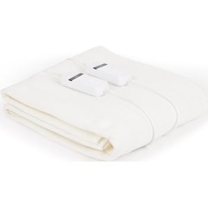 Carmen - Elektrisch Onderdeken - Wit - Voor 2 Personen - 3 Warmtestanden