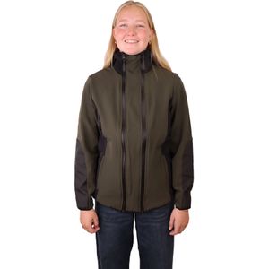 Aeonian the FENIX, softshell jas, dames, donkergroen
