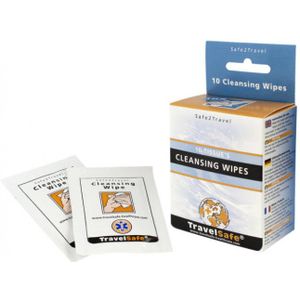 TravelSafe Cleansing Wipes, reinigingsdoekjes