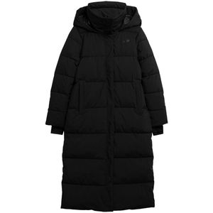 4F Cora, donsjack van vezels, dame, zwart