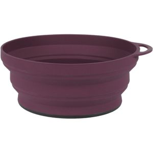 Lifeventure - Silicone Ellipse Flexi-Bowl - Paars - Opvouwbare Kom