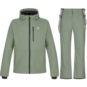 2117 of Sweden Kabo ski jas/skibroek set, heren, groen