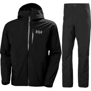 Helly Hansen Loke 2L shell jas / shell broek set, heren, zwart