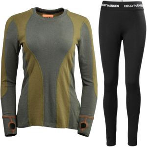 Aeonian/Helly Hansen, women, green/black