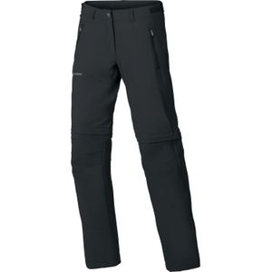 Vaude V Women's Farley Stretch ZO T-Zip Pants, wandelbroek, dames, zwart