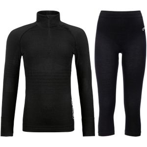 Ortovox 230 Competition 1/2 zip / 3/4 pant, set, dame, zwart