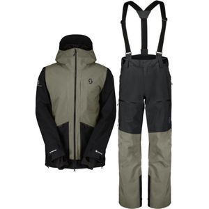 Scott Vertic GTX 2L PL/2L skiset, heren, beige/zwart