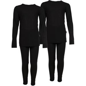 Accezzi - Thermobroeken - Zwart - 100% Polyester - 2-Pack