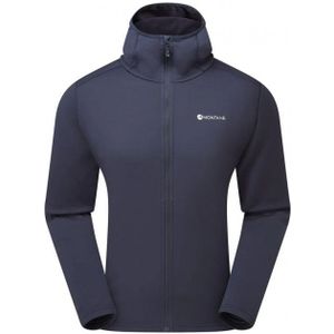 Montane - Fury Lite - Fleece Met Kap - Blauw - M