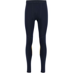 Ulvang Peak Map Tights, thermobroek, meneer, donkerblauw/cathay spice