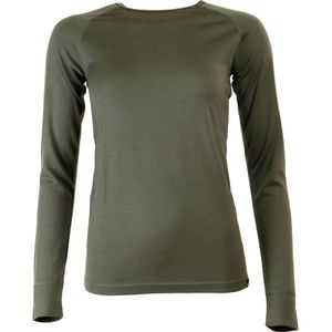 Helios Merino One, dames thermoshirt, groen