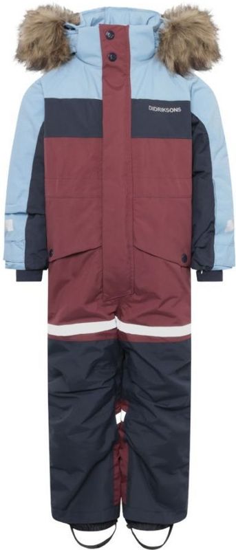 Didriksons - Bjärven - Winteroverall - Donkerrood - Junior