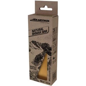 Natural Skiwax Bar Wax - Geel - 150 g - Natuurlijke Ingrediënten