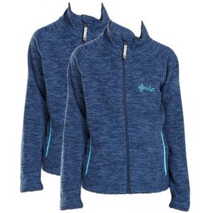 Kilpi Alacant, fleece jas, 2-pack, junior, donkerblauw