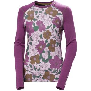 Helly Hansen - Lifa Merino Midweight Graphic Crew - Vesten - Paars