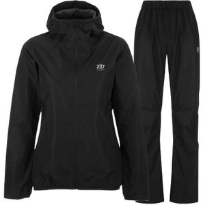 2117 of Sweden Jacks regenpak, dames, zwart