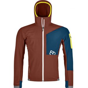 Ortovox - Berrino - Softshell Jas - Oranje - Heren