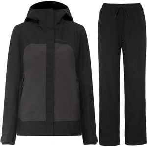 Didriksons Grit, regenpak, dames, black