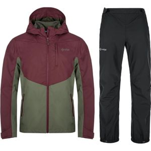 Kilpi Sonna/Alpin, heren, donkerrood/zwart