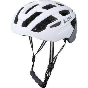 Cairn Prism II, fietshelm, wit/grijs