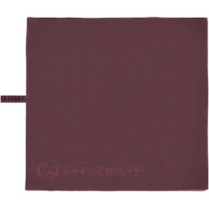 Lifeventure Trek Handdoek, unisex, cassisrood