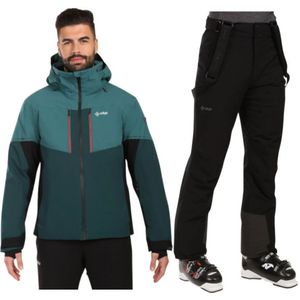 Kilpi Tonnsi/Mimas skiset, heren, donkergroen/zwart