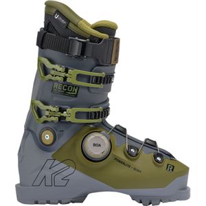 K2 Recon 130 BOA, skischoenen, meneer, groen/grijs