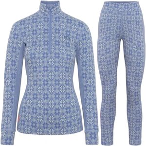 Kari Traa Rose H/Z/Rose ski ondergoed set, dames, lichtblauw