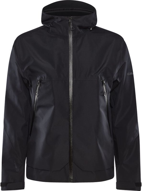 Craft - Adv Explore Shell Jacket - Heren - Zwart - Functionele Waterdichte Jas