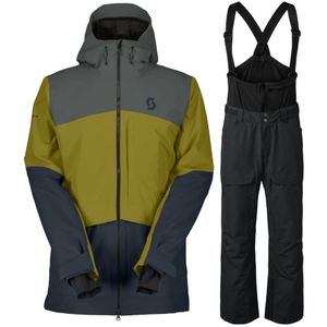 Scott Ultimate Dryo Ripstop, set, meneer, grijs/groen/zwart