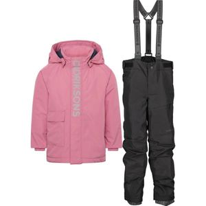 Didriksons Dacit/Talvi set, junior, zwart/roze