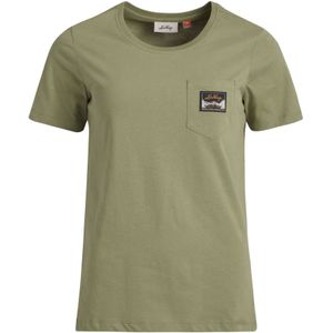 Lundhags Knak Ws Tee, t-shirt, dames, groen