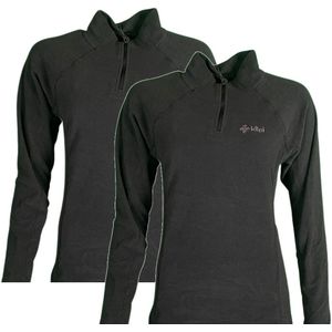 Kilpi Almeri, midlayer, 2-pack, dame, zwart